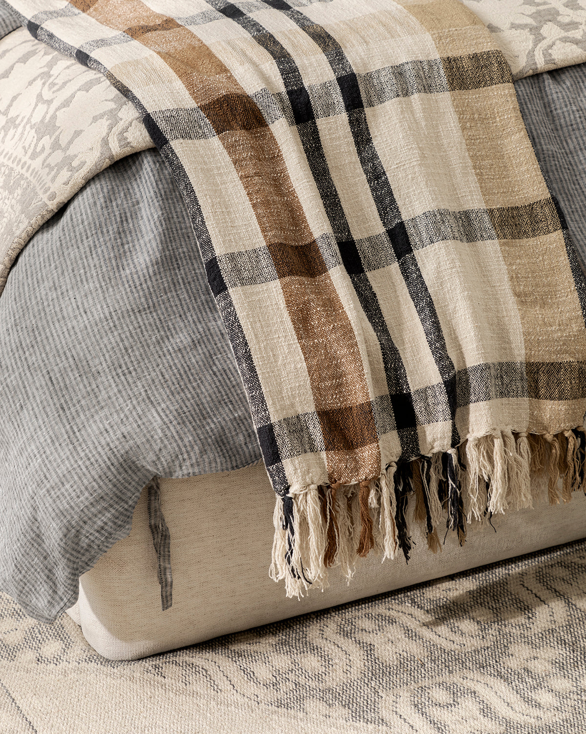 Albright Plaid Throw