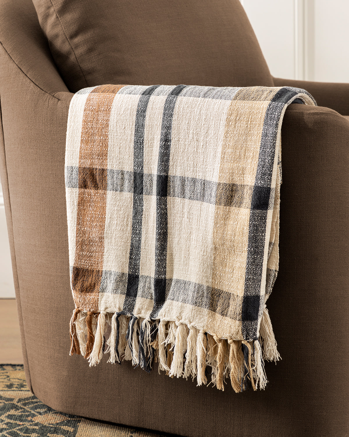 Albright Plaid Throw