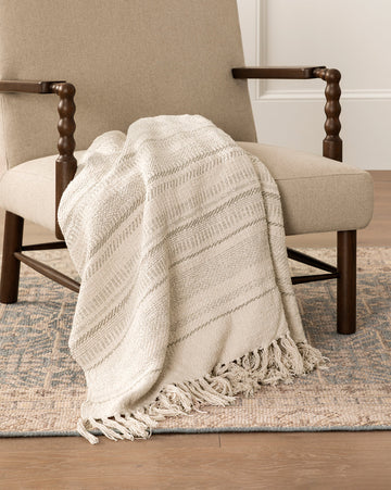 Donahue Striped Throw