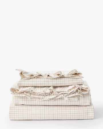 Nell Ruffled Twin Kids Sheet Set